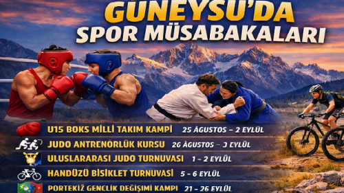 Güneysu, Ulusal ve Uluslararası Spor Organizasyonlarına Ev Sahipliği Yapıyor